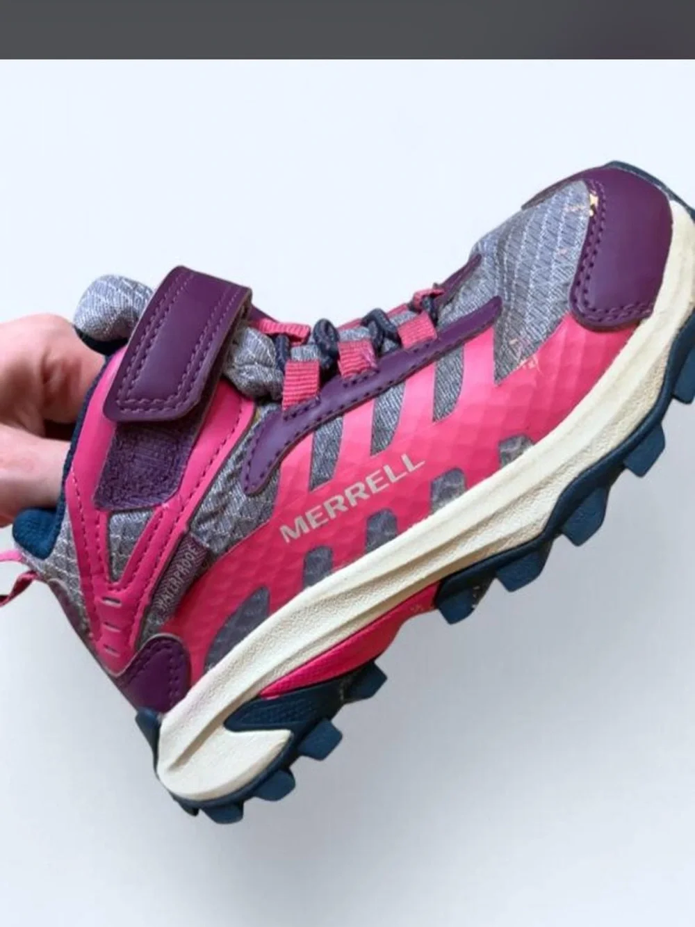 Kids Purple & Pink Athletic Sneakers
